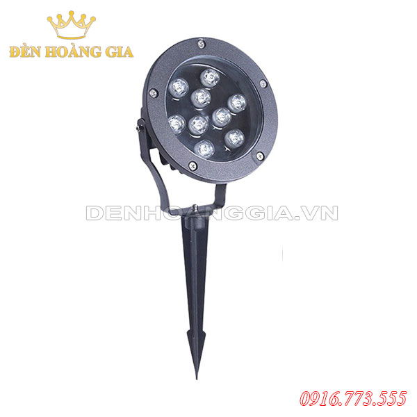 Đèn led cắm cỏ 9w - full option