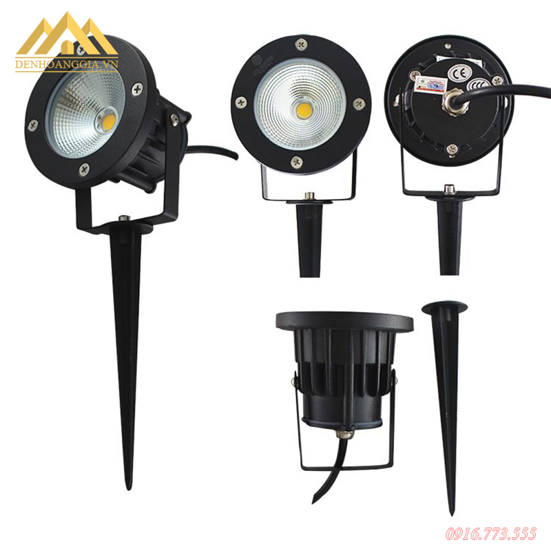 Đèn led cắm cỏ COB 5W