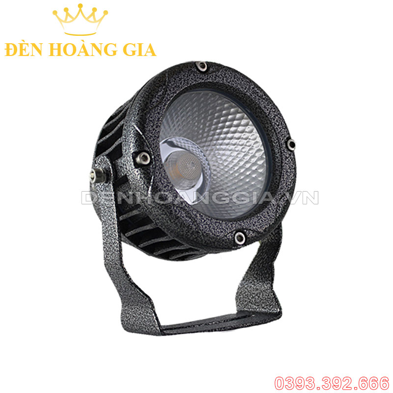 Đèn led chiếu cột hắt tường chiếu cây ngoài trời VIPO 10w