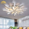 Đèn mâm Led mica 3 màu DHG-MMC01/12
