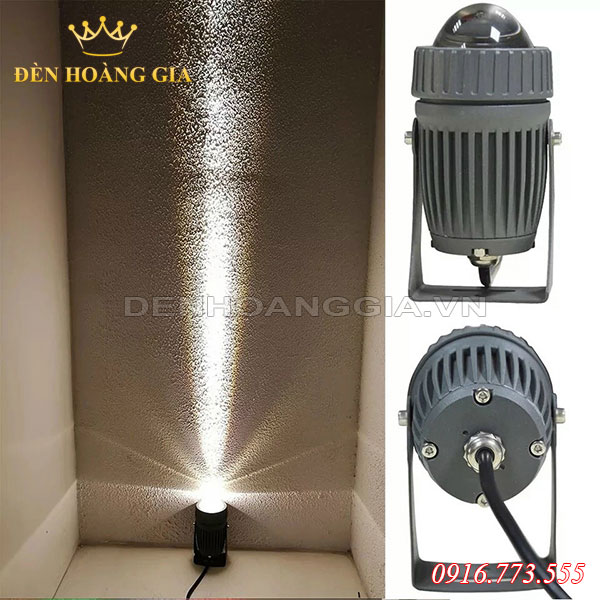 Đèn rọi cột cao cấp được cấu tạo đạt chuẩn IP65 để lắp đặt ngoài trời