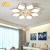 Đèn mâm Led mica 3 màu DHG-MMC19/8
