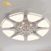 Đèn mâm Led mica 3 màu DHG-MMCA2