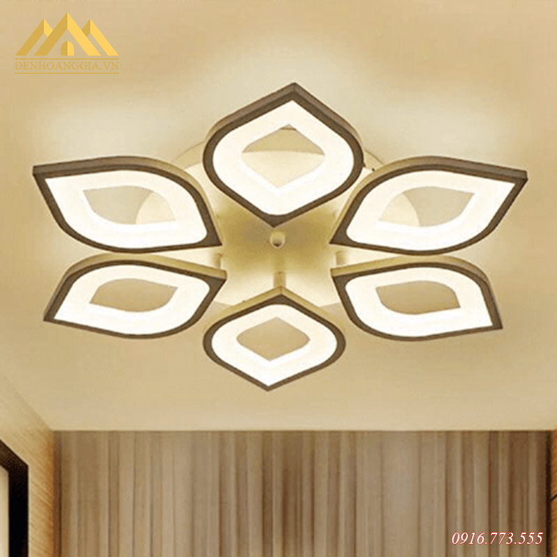 Đèn mâm Led mica 3 màu HGA-V3