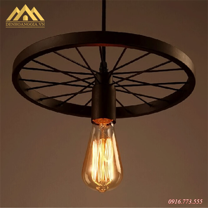 Đèn thả trần 1 bánh xe Rolux-TH024-1-MC