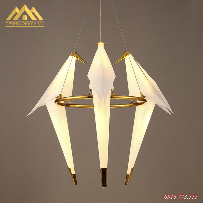 Đèn thả trần 3 con chim Rolux-THĐ015