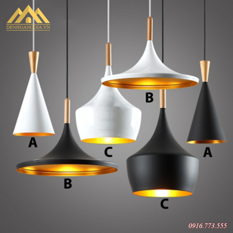 Đèn thả trần hợp kim Rolux-TH075