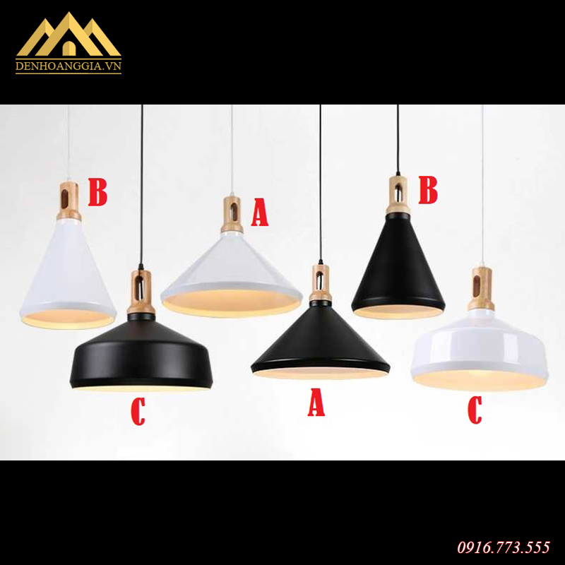 Đèn thả trần hợp kim Rolux-TH240