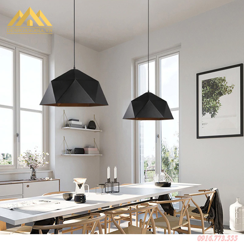 Đèn thả trần hợp kim Rolux-TH241-MC