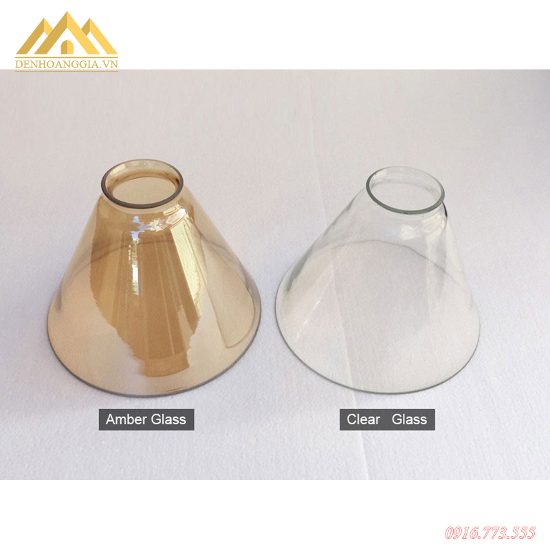 Chao thủy tinh của đèn thả trần chao thủy tinh DHG-DTH044