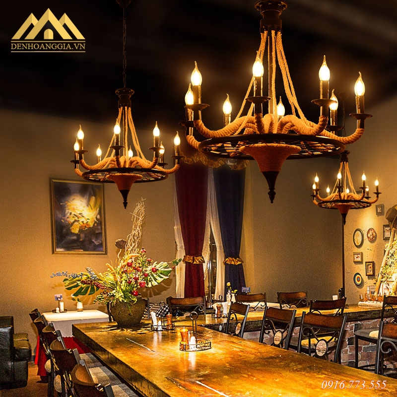 Đèn thả trần trang trí Rolux-THĐ052