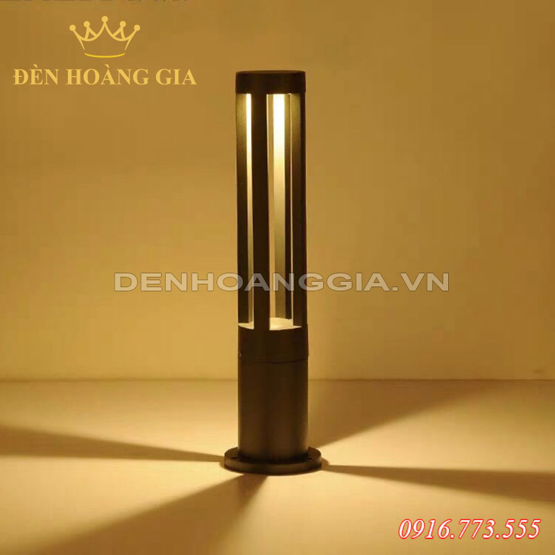 Đèn led trụ sân vườn DHG-NSVHD39 thiết kế đơn giản, dễ lắp đặt