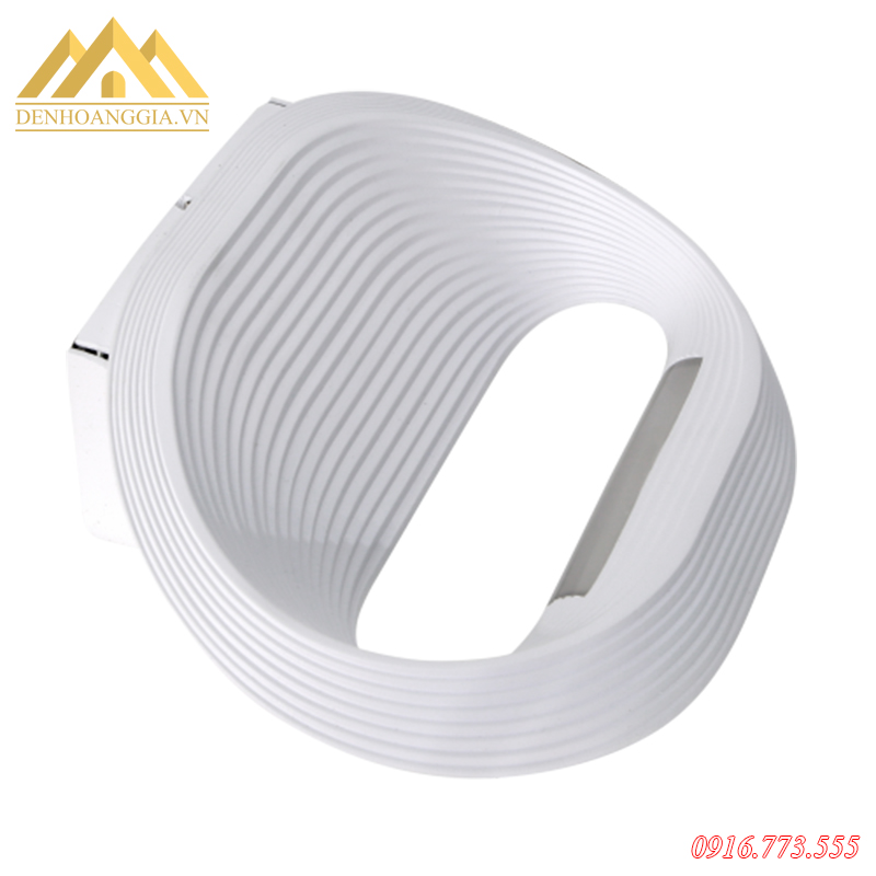 Đèn tường led cao cấp hình tròn 12W vỏ trắng