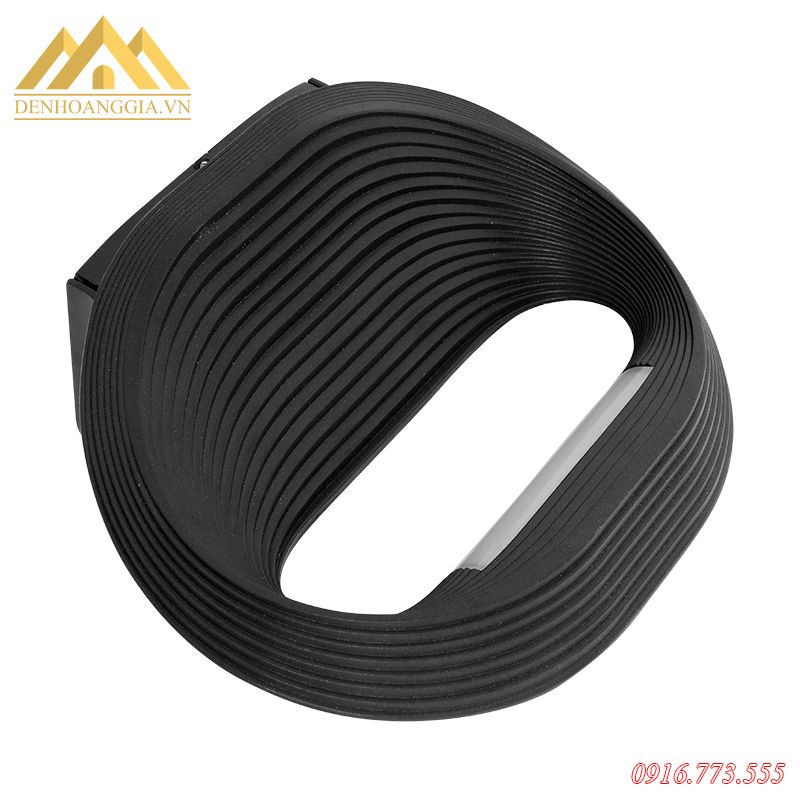 Đèn tường led cao cấp hình tròn 12W vỏ đen