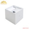 Đèn tường led hình vuông cao cấp 6w vỏ trắng