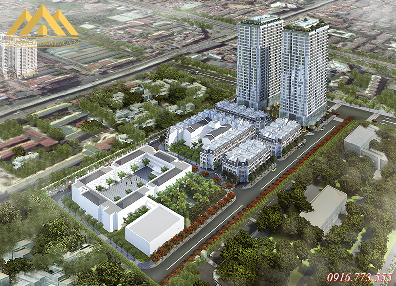 Quy mô dự án KĐT 90 Nguyễn Tuân