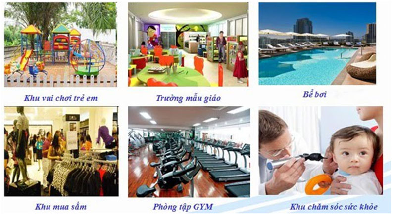 Tiện ích dành cho các cư dân KĐT FLC Garden City Đại Mỗ