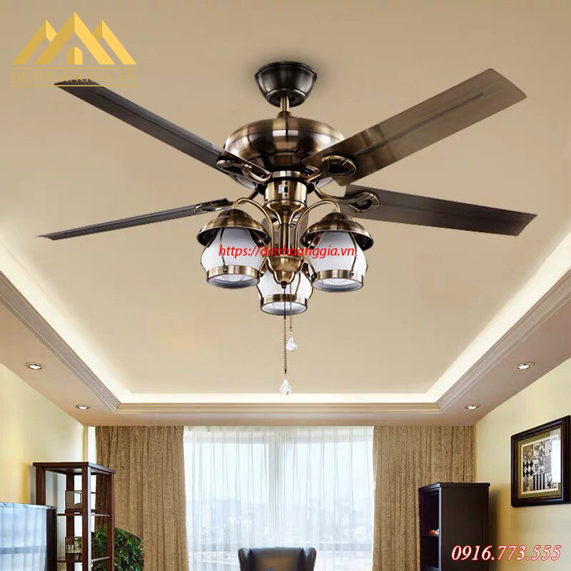 Quạt trần đèn DHG-QTD104