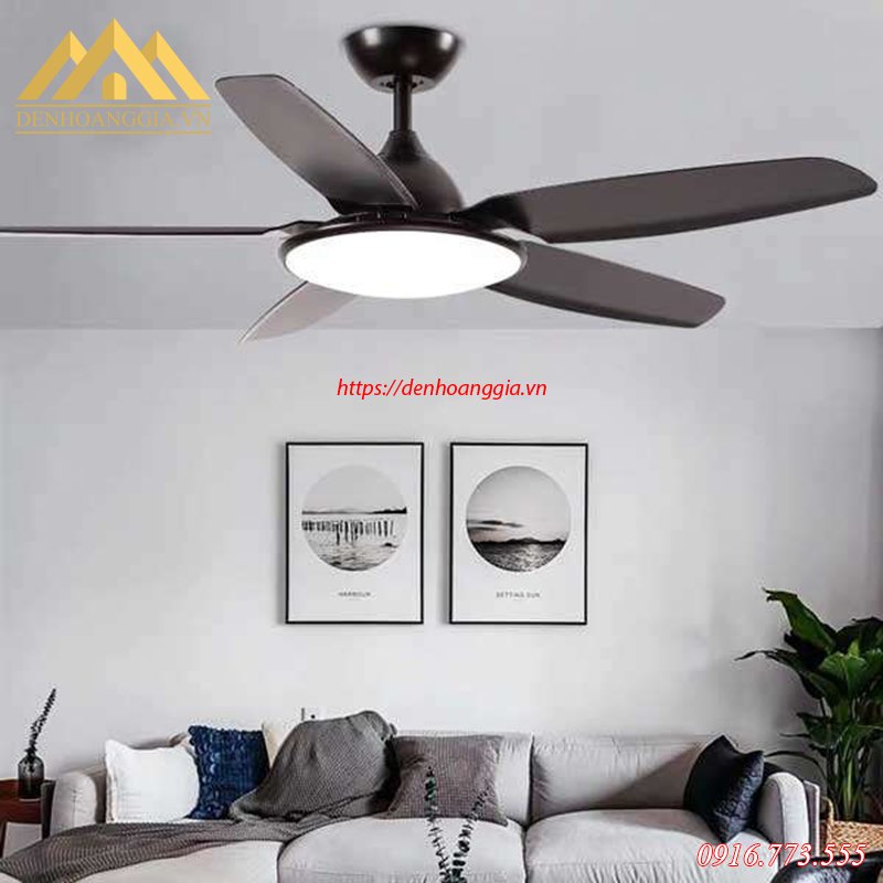 Đèn quạt trần DHG-QTD810-D Đèn quạt trần DHG-QTD810-D