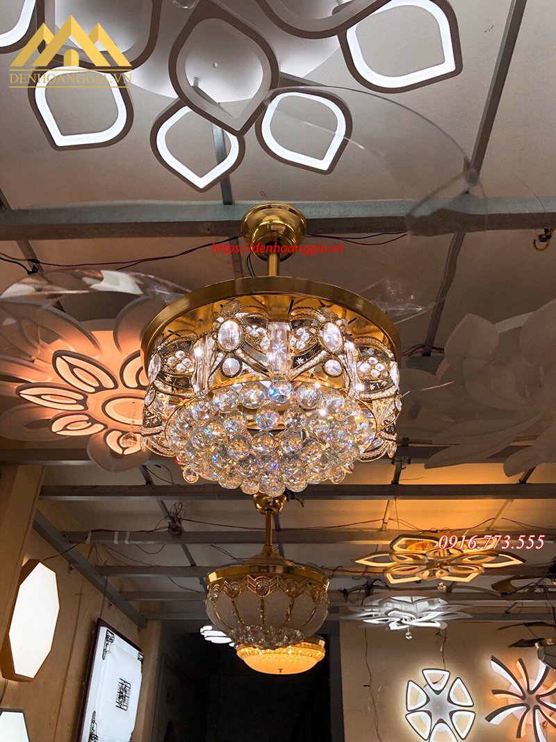 Quạt trần đèn DHG-QTD9009