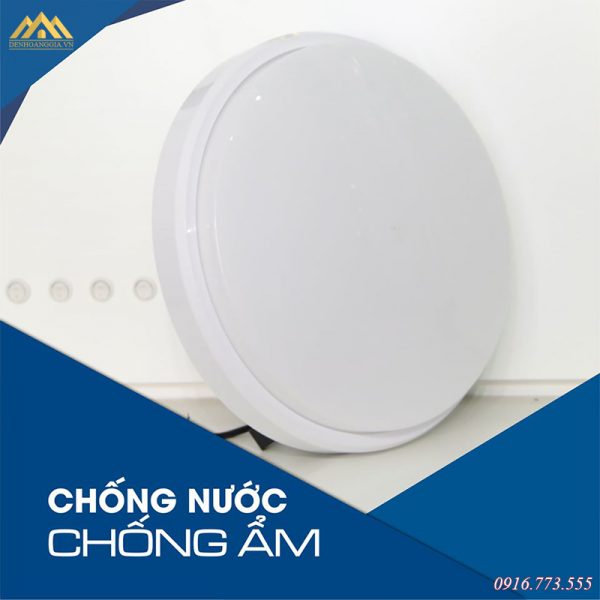 Mặt đèn led ốp trần cảm biến Radar