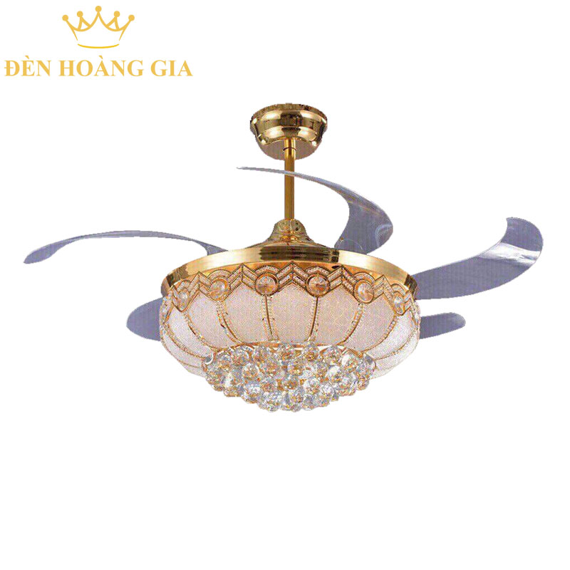 Quạt trần đèn ROLUX-QTD-142