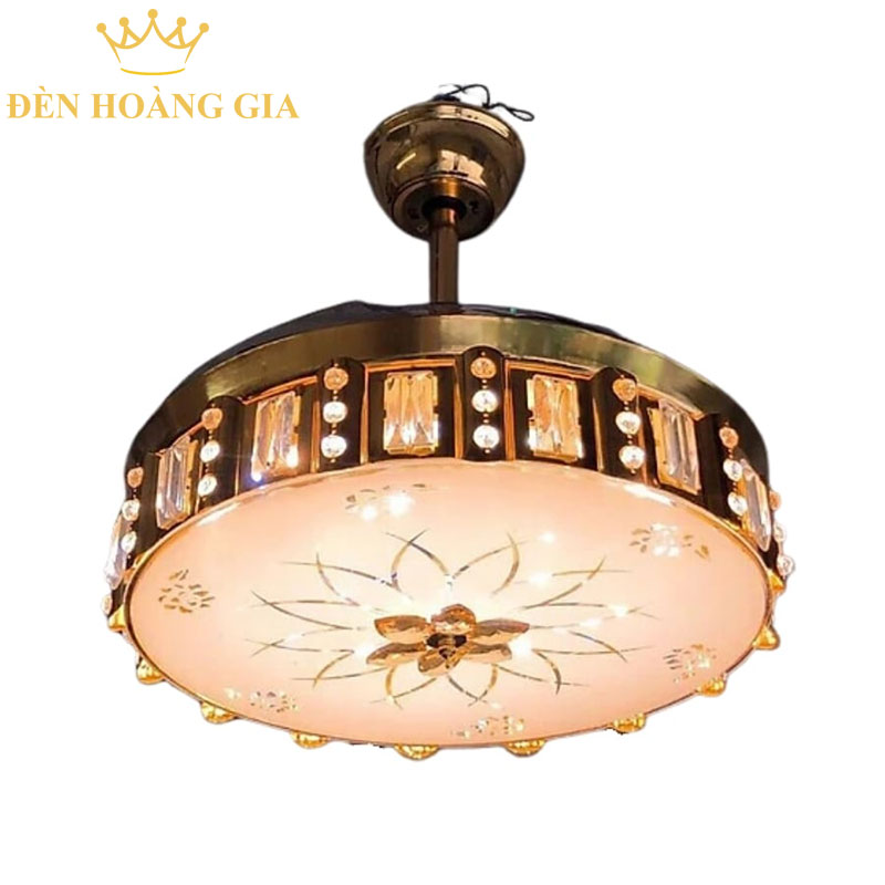 Quạt trần đèn ROLUX-QTD-9051