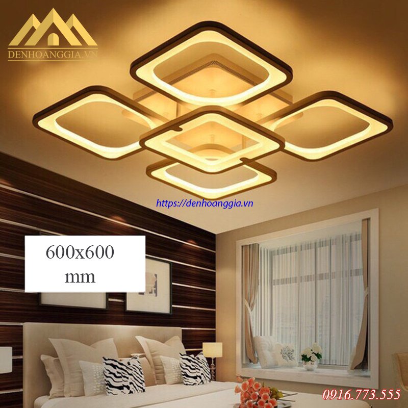 Đèn mâm Led mica 3 màu HGA-TT5