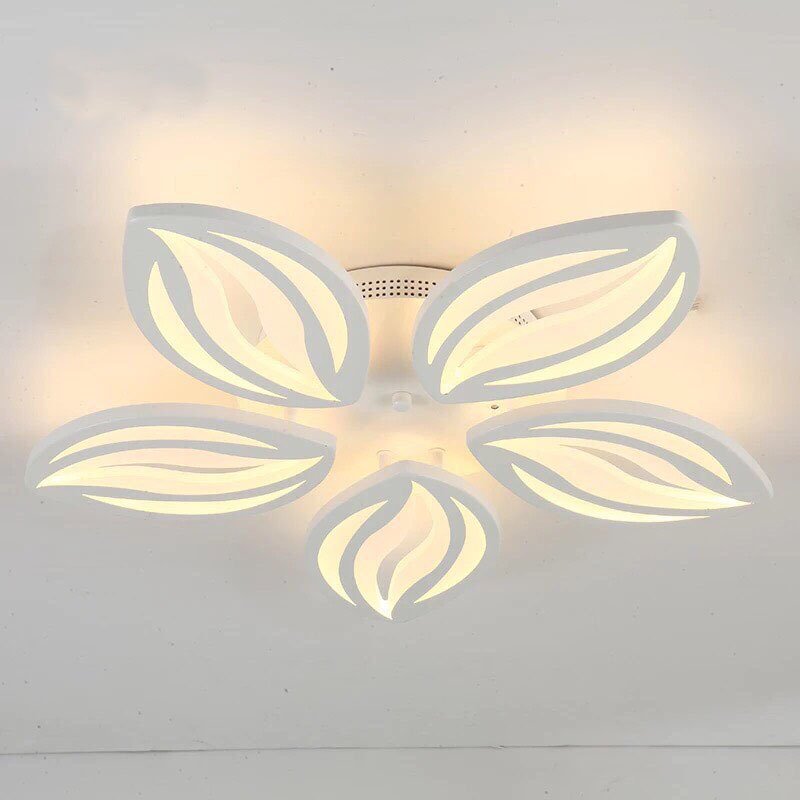 Đèn mâm Led mica 3 màu Rolux-V33