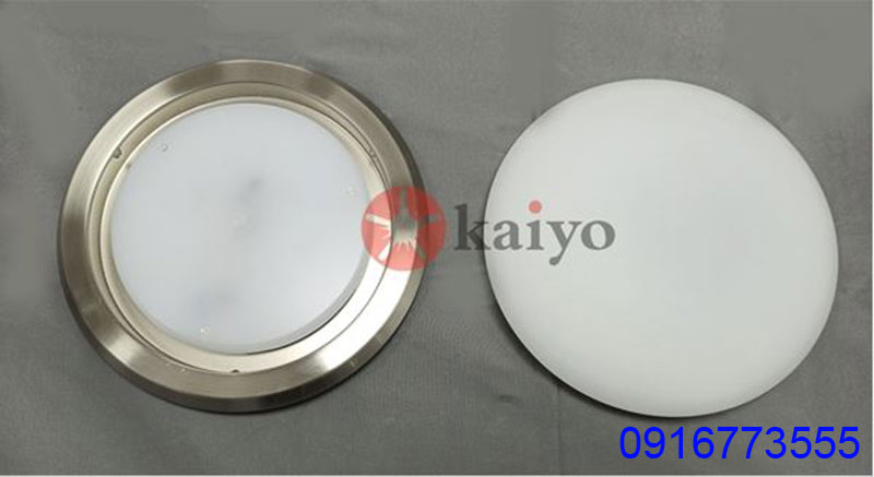 Quạt trần đèn Kaiyo IWA-218 3 cánh sử dụng bóng đèn led dạng đĩa siêu sáng
