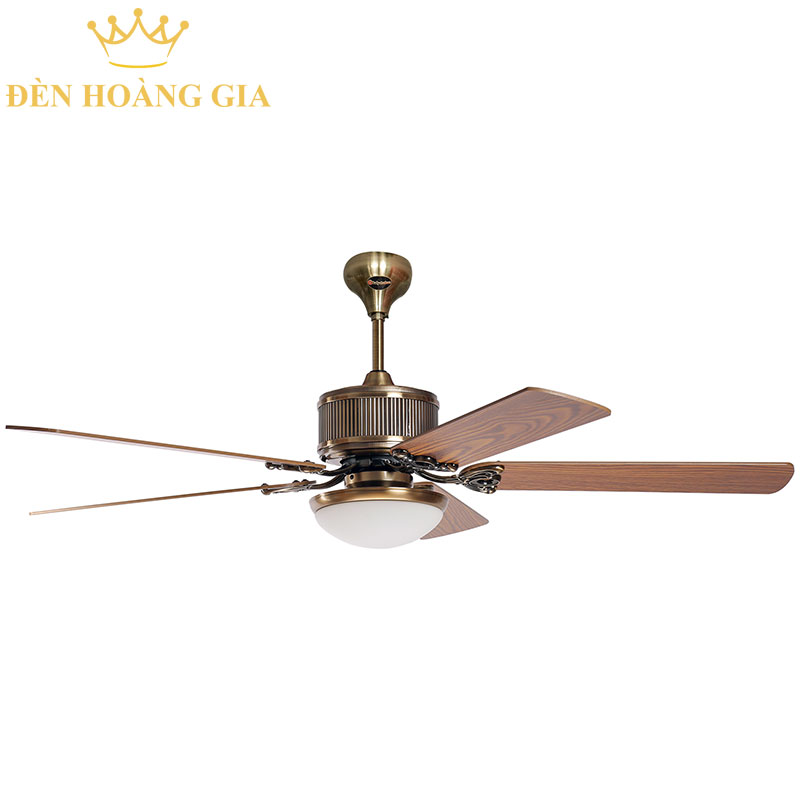 Quạt trần đèn trang trí Kaiyo OKA-181-AB