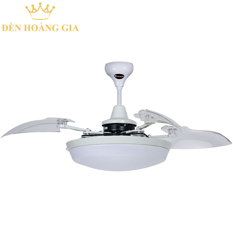 Quạt trần đèn trang trí Kaiyo TOYA-214-W