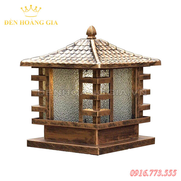 Đèn trụ cổng cổ điển ROLUX-TCGR06 (Sắt)