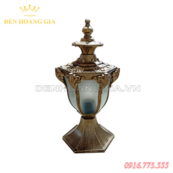 Đèn trụ cổng cổ điển HGA-TCCD10 (Nhôm)