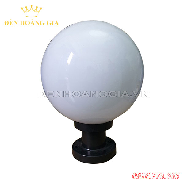 Đèn trụ cổng tường rào tròn giá rẻ HGA-TCGR07