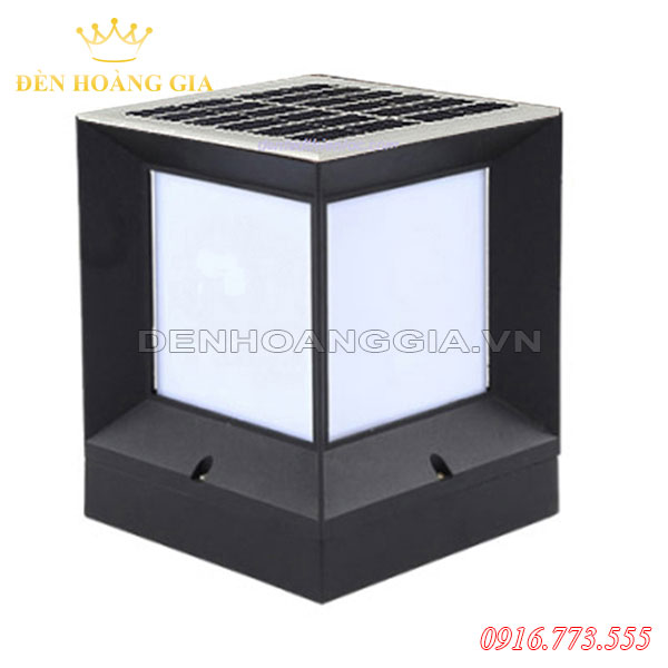 Đèn trụ cổng năng lượng mặt trời ROLUX-TCNL01 (Nhôm)
