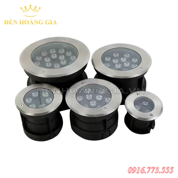 Đèn led âm nước dạng gắn âm sàn, âm tường