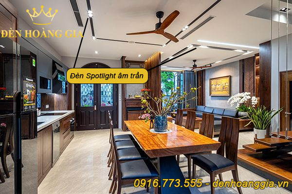 Ứng dụng của đèn Spotlight âm trần