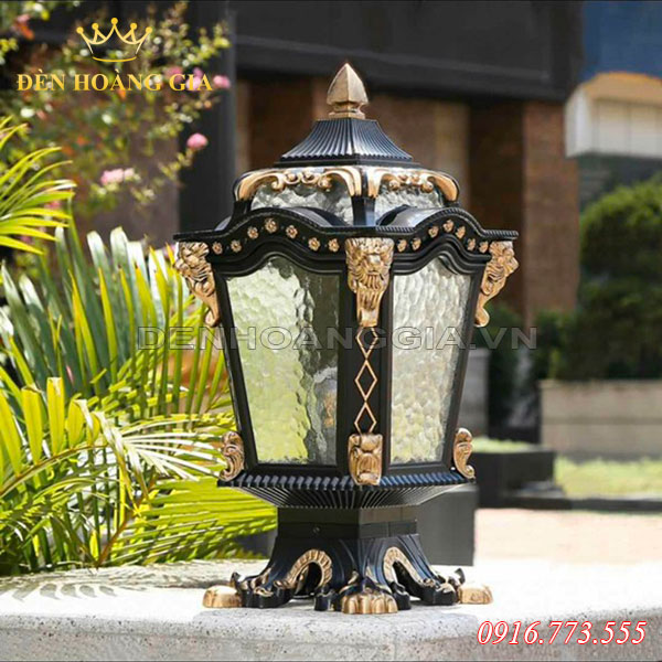 Đèn trụ cổng cổ điển HGA-TCCD20 (Nhôm)