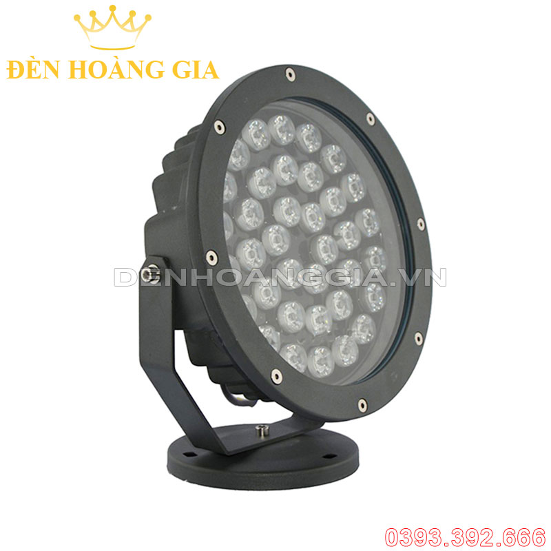 Đèn led chiếu cây hắt tường ngoài trời BASI 54w