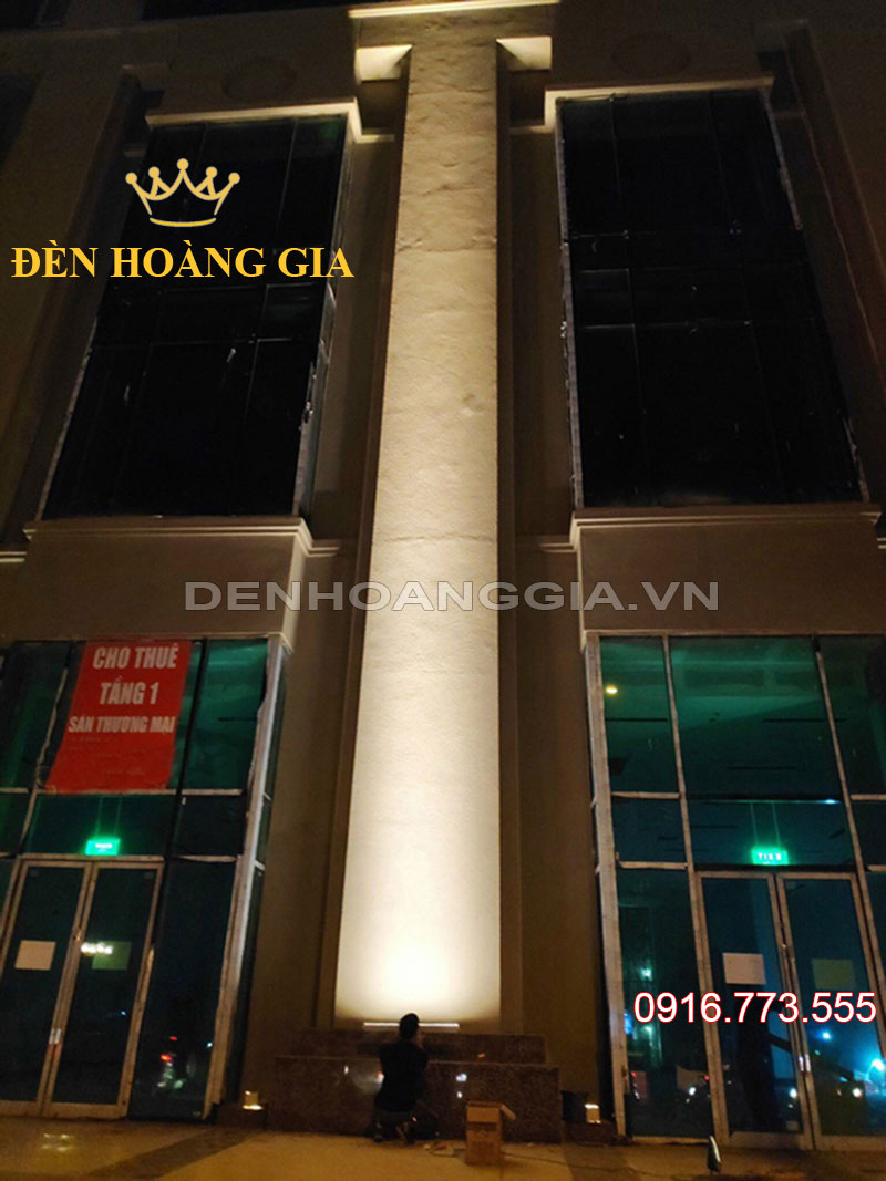 Đèn led thanh hắt cho tòa nhà cao tầng