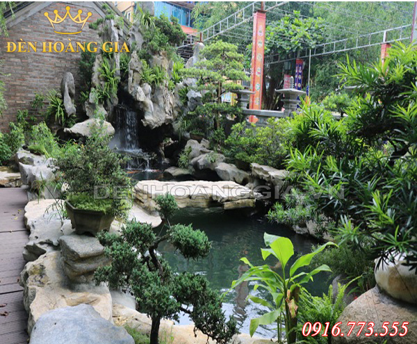 Đèn chiếu sáng hòn non bộ