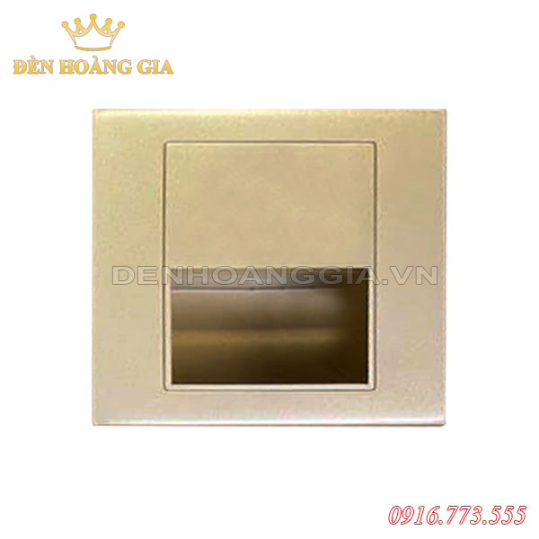 Đèn led chân cầu thang 1.5w HGA-ACT03 (Mặt vàng - Trong nhà)