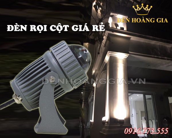 Đèn rọi cột giá rẻ
