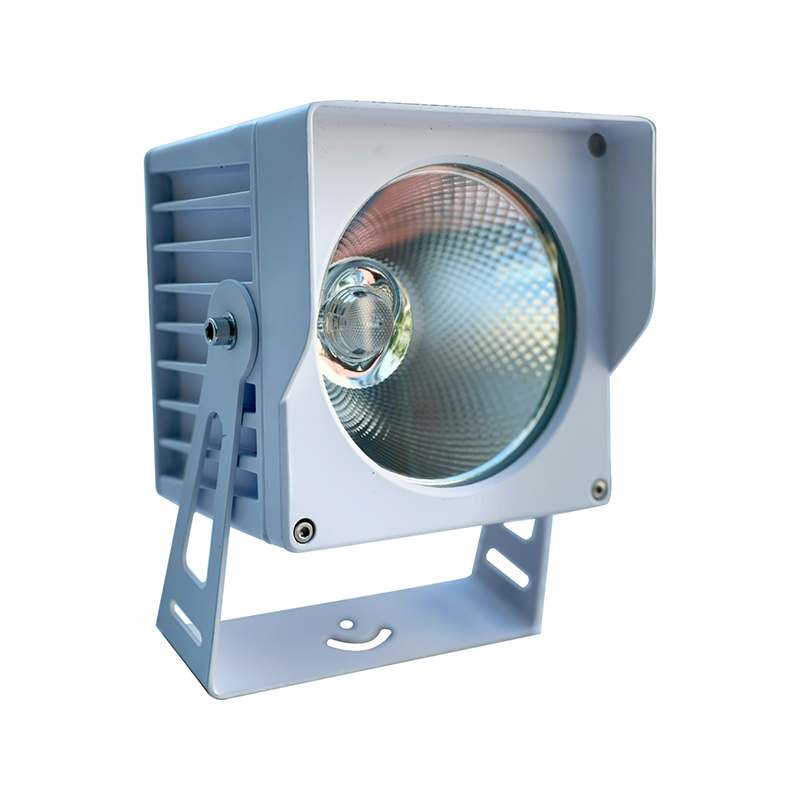 Đèn led cắm cỏ chiếu cây chiếu điểm ngoài trời VCOB hình vuông