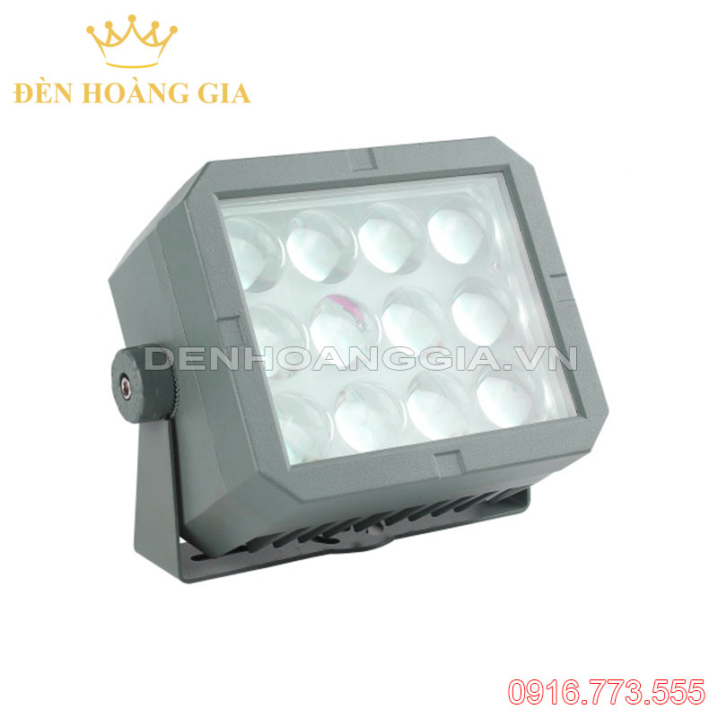 Đèm ;ed rọi cột 36w vuông xám xanh