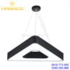 Đèn led thả văn phòng tam giác dạng viền D600