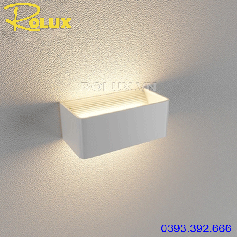 Đèn led gắn tường trong nhà Kingled vỏ trắng 5w LWA9011-2-BK