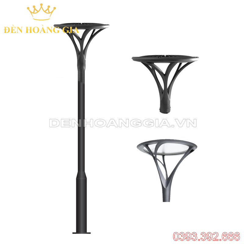 Đèn led trụ sân vườn cao hiện đại Rolux-TSVC35P