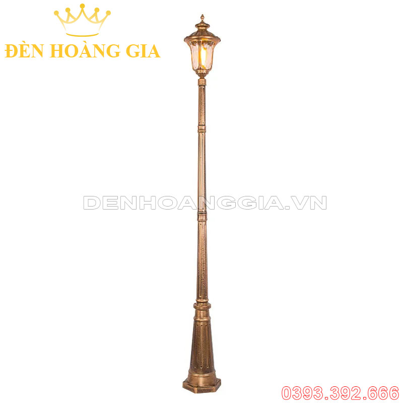 Đèn led trụ sân vườn cao 1 bóng Rolux-TSV1B03